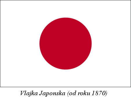 vlajka Japonska